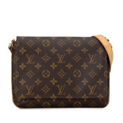 Pre-owned Canvas louis-vuitton-tasker