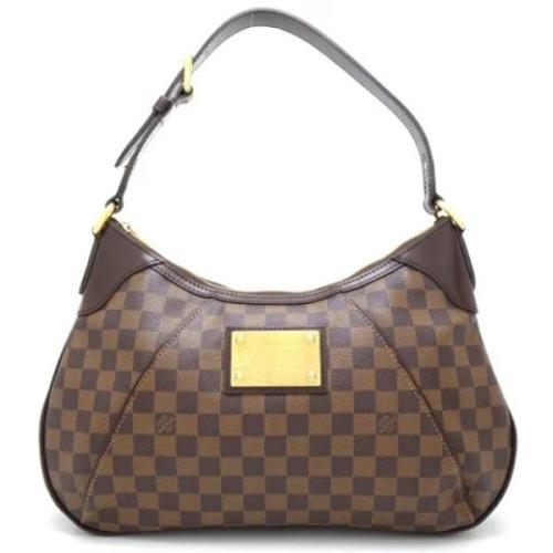 Pre-owned Canvas louis-vuitton-tasker