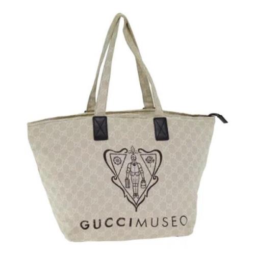 Pre-owned Canvas gucci-tasker