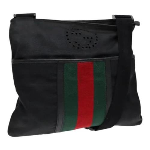 Pre-owned Canvas gucci-tasker