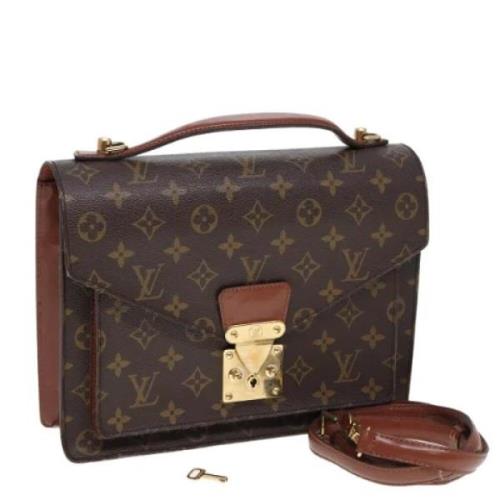 Pre-owned Canvas louis-vuitton-tasker