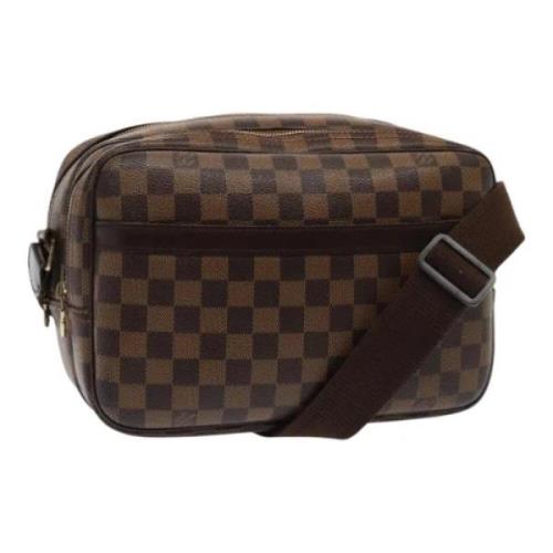 Pre-owned Canvas louis-vuitton-tasker