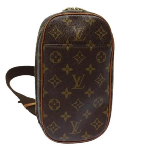 Pre-owned Canvas louis-vuitton-tasker