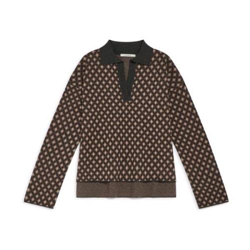 LUCKY POIS JACQUARD SWEATER