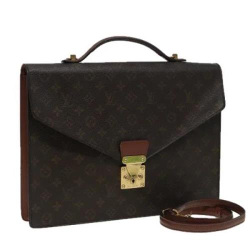 Pre-owned Canvas louis-vuitton-tasker