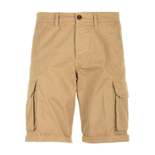 Cargo Bermuda Shorts i Beige