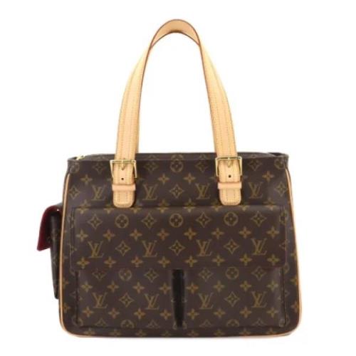 Pre-owned Canvas louis-vuitton-tasker