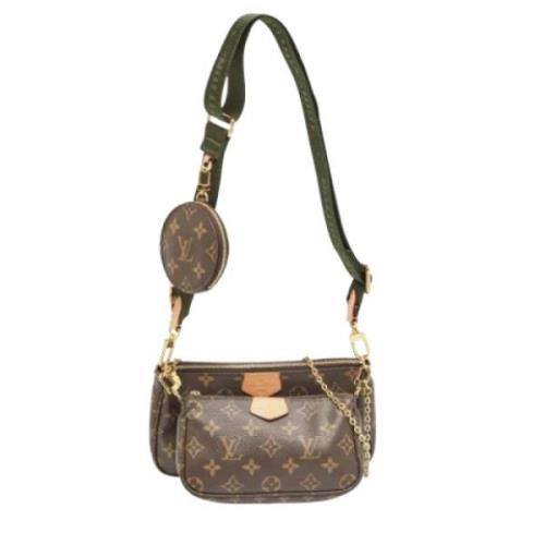 Pre-owned Canvas louis-vuitton-tasker