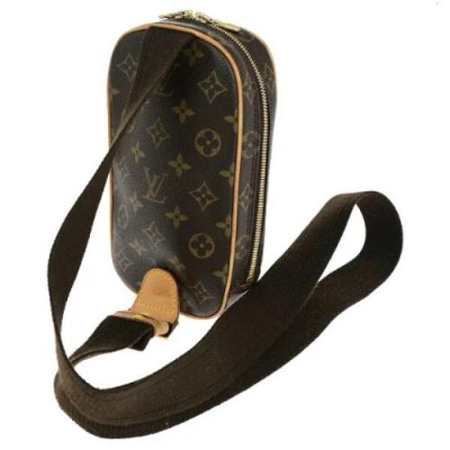 Pre-owned Canvas louis-vuitton-tasker