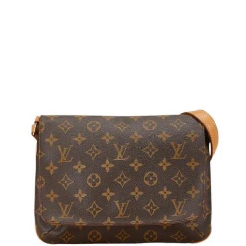 Pre-owned Canvas louis-vuitton-tasker