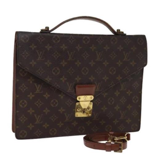 Pre-owned Canvas louis-vuitton-tasker