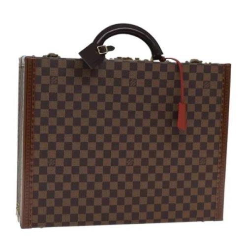 Pre-owned Canvas louis-vuitton-tasker