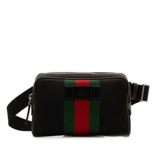 Pre-owned Canvas gucci-tasker