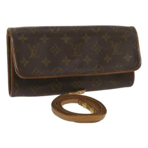 Pre-owned Canvas louis-vuitton-tasker