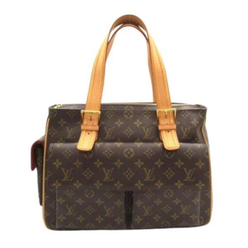 Pre-owned Canvas louis-vuitton-tasker