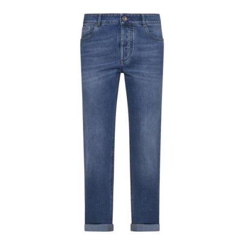 Indigo Blue Slim Cut Jeans