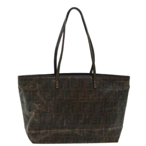 Pre-owned Coated canvas fendi-tasker