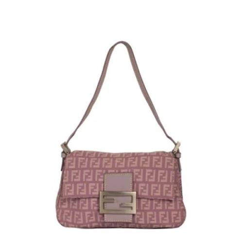 Pre-owned Canvas fendi-tasker