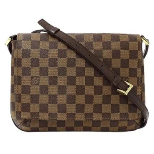 Pre-owned Canvas louis-vuitton-tasker