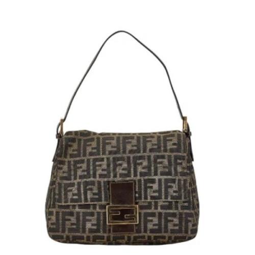 Pre-owned Canvas fendi-tasker