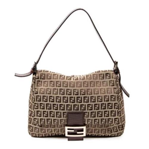 Pre-owned Canvas fendi-tasker