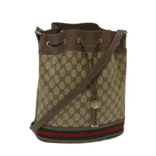 Pre-owned Canvas gucci-tasker