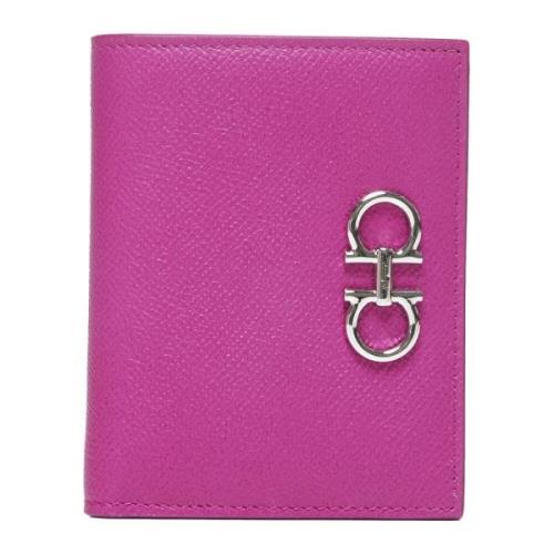 Gancini Pink Læder Bifold Pung