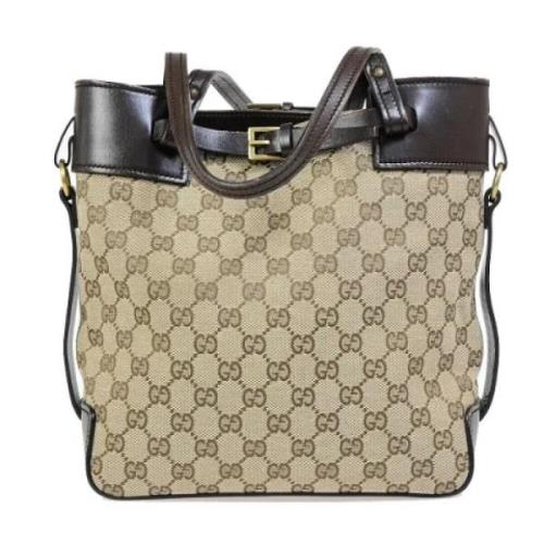 Pre-owned Canvas gucci-tasker