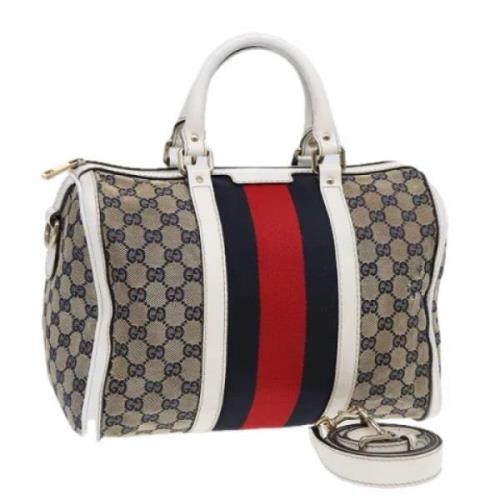 Pre-owned Canvas gucci-tasker