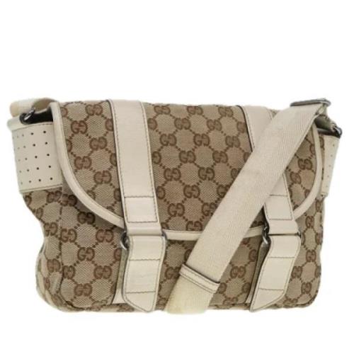 Pre-owned Canvas gucci-tasker