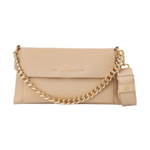 Beige Skuldertaske Missy Longuette