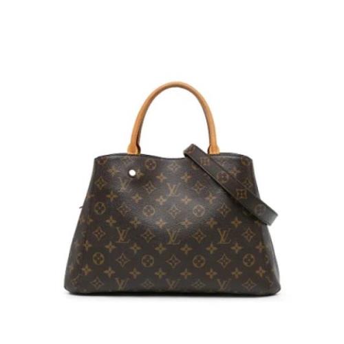 Pre-owned Canvas louis-vuitton-tasker