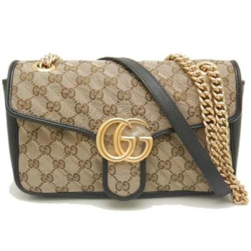 Pre-owned Canvas gucci-tasker