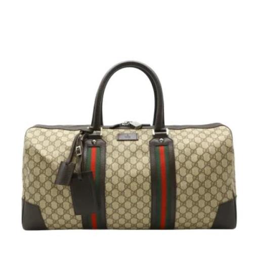 Pre-owned Canvas gucci-tasker