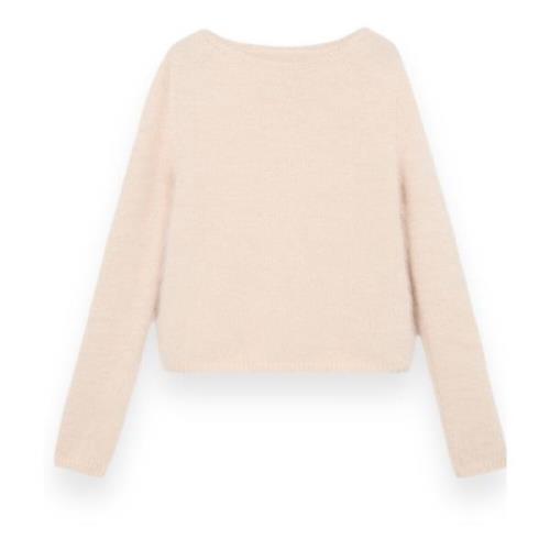 V-Back Neck Sweater