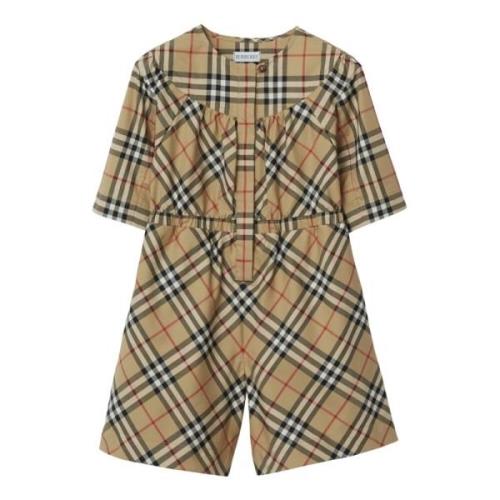 Vintage Check Bomuld Poplin Bukser