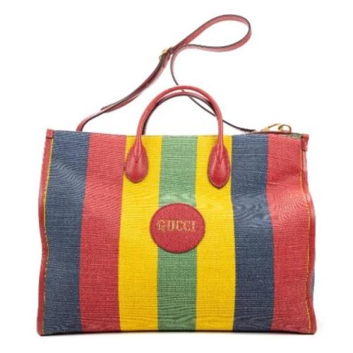 Pre-owned Canvas gucci-tasker