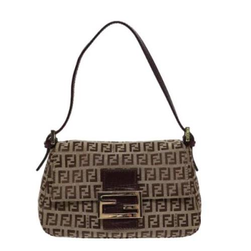 Pre-owned Canvas fendi-tasker