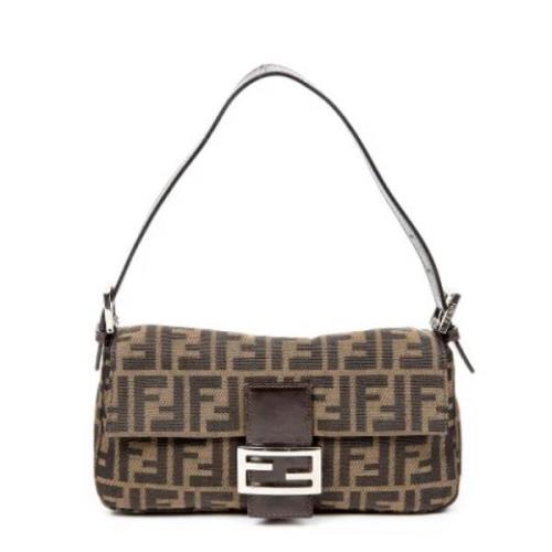 Pre-owned Canvas fendi-tasker