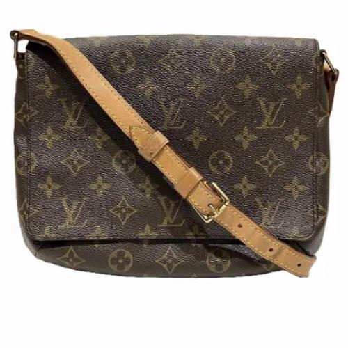 Pre-owned Canvas louis-vuitton-tasker