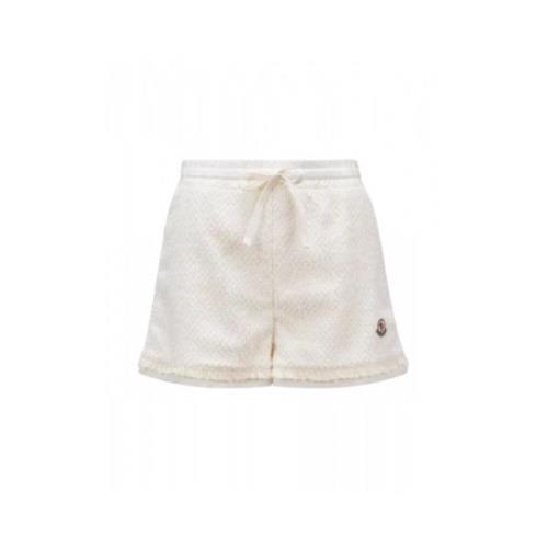 Klassiske Tweed Shorts med Frynsekant