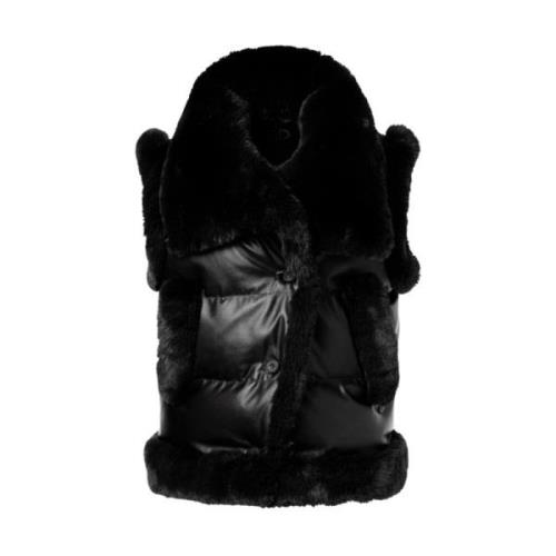 FABIENNE Faux Fur Bodywarmer Gilet