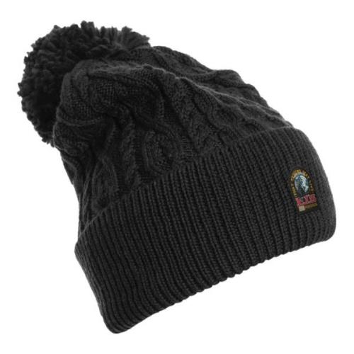 Pom Pom Hat i Sort