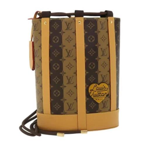 Pre-owned Canvas louis-vuitton-tasker