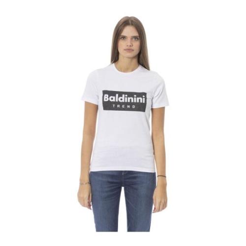 Trendy T-shirt med frontprint