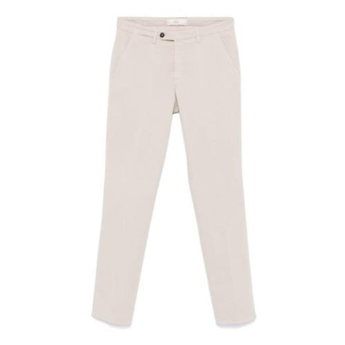 Beige Bomuld Chinos Bukser