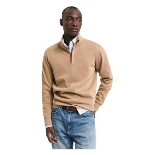 Half-zip Sweatshirt Sacker Rib