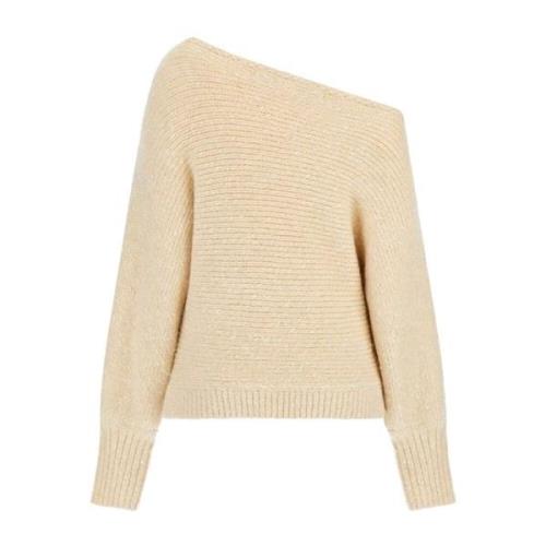 Asymmetrisk Bådhals Sweater