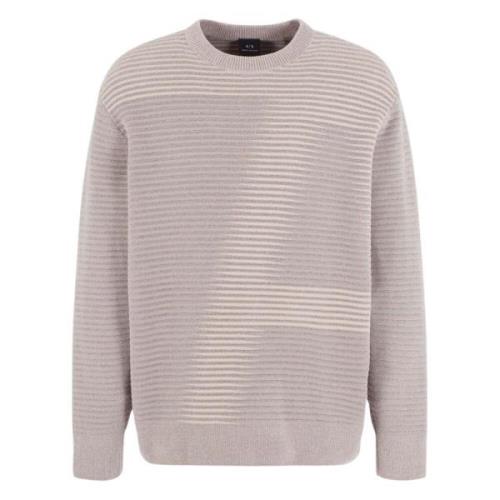 Taupe Pullover Stilfuld Sweater