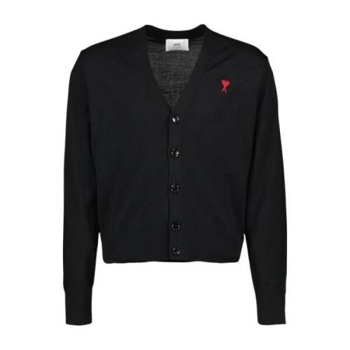 Rød Hjerte Cardigan